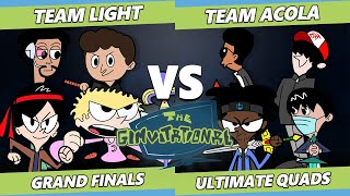 Gimvitational Quads GRAND FINALS - Team Light Vs. Team acola - SSBU Smash Ultimate Tournament