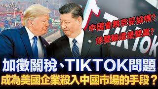 加徵關稅、TIKTOK問題成為美國企業殺入中國市場的手段？中國會無奈妥協嗎？係雙輸還是雙贏？丨特朗普2.0丨馬斯克丨中美關係丨楨觀天下