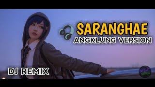 Adista - Saranghae | DJ REMIX - Angklung Version (Lyrics)