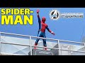 Spider-Man Soars Through The Skies Above Avengers Campus