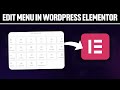 How To Edit Menu in WordPress Elementor ! (Full Tutorial)