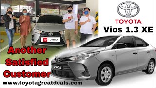 Another Satisfied Customer with 2021 Toyota Vios 1.3 XE CVT