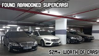 I Found *Millions* Worth Of Abandoned Supercars!!
