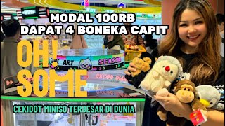 MAIN CAPIT BONEKA OH! SOME | JAVA KITCHEN | MINISO LAND TERBESAR DI DUNIA