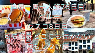 世界一周一人旅75日目ペルー クスコ8日目引き続きどこにも行かない何もしない編3月23日