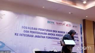 Sosialisasi Perka BKN Nomor 3 Tahun 2023