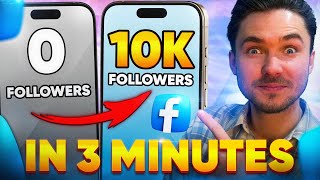 HOW TO GET 10 000 FOLLOWERS ON FACEBOOK PAGE IN 3 MINUTES | FAST WAY TO GROW FB IN 2025