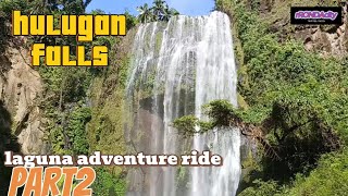 Hulugan Falls,Laguna Adventure Ride 2 with Honda Beat Fi..