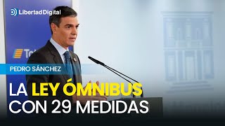 Sánchez anuncia que ya tiene los apoyos para sacar adelante ómnibus: la declaración completa