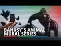 Latest animal-themed Banksy artwork unveiled at London Zoo | ABS-CBN News