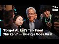 “There’s K-pop and There’s KFC”: Jensen Huang’s Funny Fried Chicken Moment in Korea | AQ1B