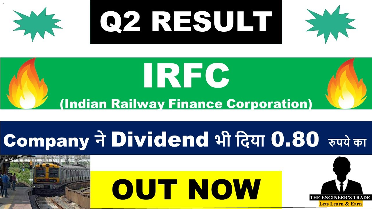 IRFC Q2 Results 2024 | IRFC Dividend 2023 | IRFC Result Today | IRFC ...