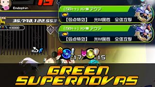 How OP Are GREEN Supernovas?