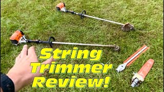 REVIEW OF MY STIHL STRING TRIMMERS! | FS111RX \u0026 FS91R