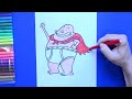 How to draw Captain Underpants