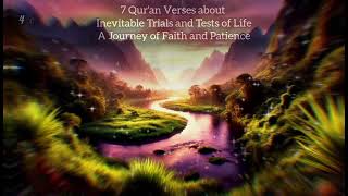 Inevitable Trials and Tests of Life - Journey of Faith and Patience - 7 Qur'an Verses