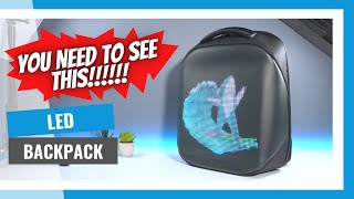 Edison LED Backpack | Best Backpack 2021??? | REVIEW | UNBOXING | SETUP | LED SPACE APP | TESTING