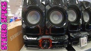 AMAZING Test Bass Power Performance on the PANASONIC AKX 320 Small but Powerfull Audio System