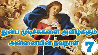 Mary Undoer of Knots Novena-7 துன்ப முடிச்சுக்களை அவிழ்க்கும் அன்னையிடம் நவநாள்  Tamil Bible Wisdom