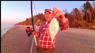 Surfcasting Dziwnówek 08 04 2018