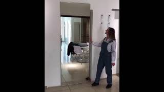 Magic 2  Wall Mount Concealed Sliding System - video from our clients - Milcasa Store