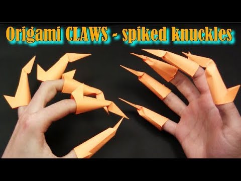 Origami CLAWS Tiger The MOST EASY Origami of Stickers ✦ IN ENGLISH✦ - Yakomoga Origami tutorial Origami CLAWS Tiger The MOST EASY Origami of Stickers ✦ IN ENGLISH✦ - Yakomoga Origami tutorial