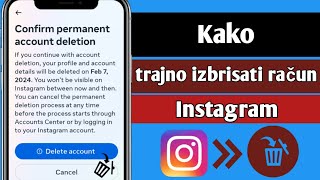 Kako leta 2024 trajno izbrisati račun Instagram (hitro in enostavno)