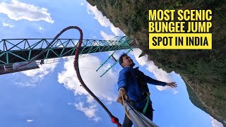 Bungee jumping in Meghalaya - Most beautiful \u0026 best bungee spot in India