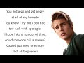 Justin Bieber sorry song lyrics