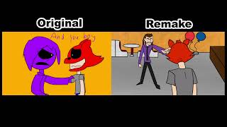 A Broken Friendship Comparison Video | Five Nights at Freddy's Animation