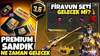 YENİ PREMIUM SANDIK 🤩 FİRAVUN SETİ GELECEK Mİ 🤔 FİRAVUN KUDRETİ M24 NE ZAMAN GELECEK 🧐 PUBG Mobile