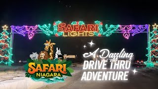 Safari Lights 2024 | Safari Niagara Drive Thru Adventure Niagara Falls ON