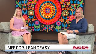 Meet Dr. Leah Deasy - Roane State Community College