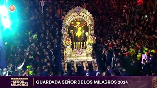 Guardada de la Cuadrilla 15 'Mistureros' del Señor de los Milagros de Nazarenas - 29 de Octubre 2024