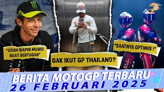 Martin Absen di Thailand 🥴 2 Murid Rossi Siap Jegal Marquez-Bagnaia 😱 Marini-Mir Optimis di Thailand