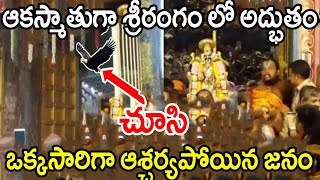 ఊహించని విధంగా చూస్తుండగానే జరిగిన మహా అద్భుతం.! ఏంటో వీడియోలో చుడండి