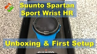 Suunto Spartan Sport Wrist HR - Unboxing & First Setup