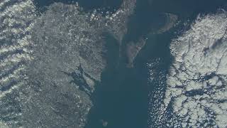 Sen's 4K cameras on the ISS filmed Boston to Cape Cod from space on 24 January 2025