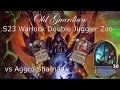 Hearthstone S23 Double Juggler Zoo vs Aggro Shaman (Face Shaman) - Leeroy and taunts