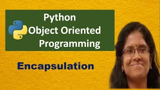 Learn Python Encapsulation in Tamil | Python Object Oriented Programming