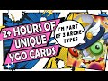 2+ Hours of Unique Cards To Fall Asleep To