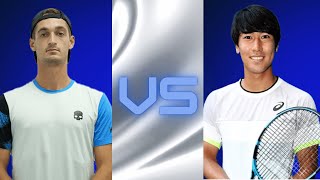 Terence Atmane (FRA) Vs Yosuke Watanuki (綿貫陽介)/2024 Hyogo Noah Challenger