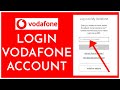 How To Login To Vodafone Account Online 2023? Vodafone Account Sign In