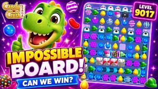 Can We Beat This Impossible Board? | Candy Crush 9017