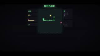 Snake game - BAI12153 WEB PROGRAMMING assignment 5