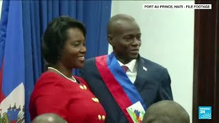 Haitian president assassination : widow blames political enemies • FRANCE 24 English