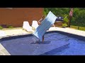 part 4 of 4 comparing ledge lounger tenjam and step 2 loungers in a vinyl liner pool at 5