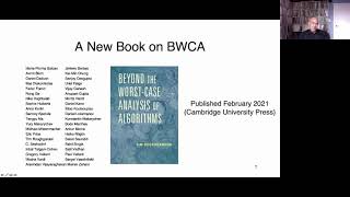 Beyond Worst-Case Analysis (IGAFIT Algorithmic Colloquium, March 25, 2021)