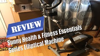 Sunny 2022 Health & Fitness Essentials Series Elliptical Machine Review