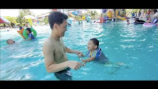 สวนน้ำ ALOHA WATER PARK SAKONNAKHON : น้องเทเล พี่สวิท พี่สมาร์ท